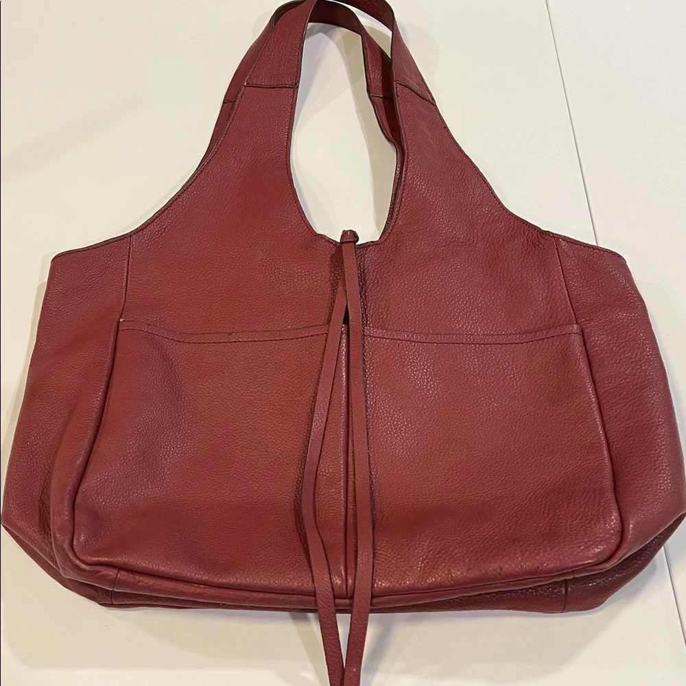Lucky Brand - Burnt Henna Rhyn Leather Hobo Tote